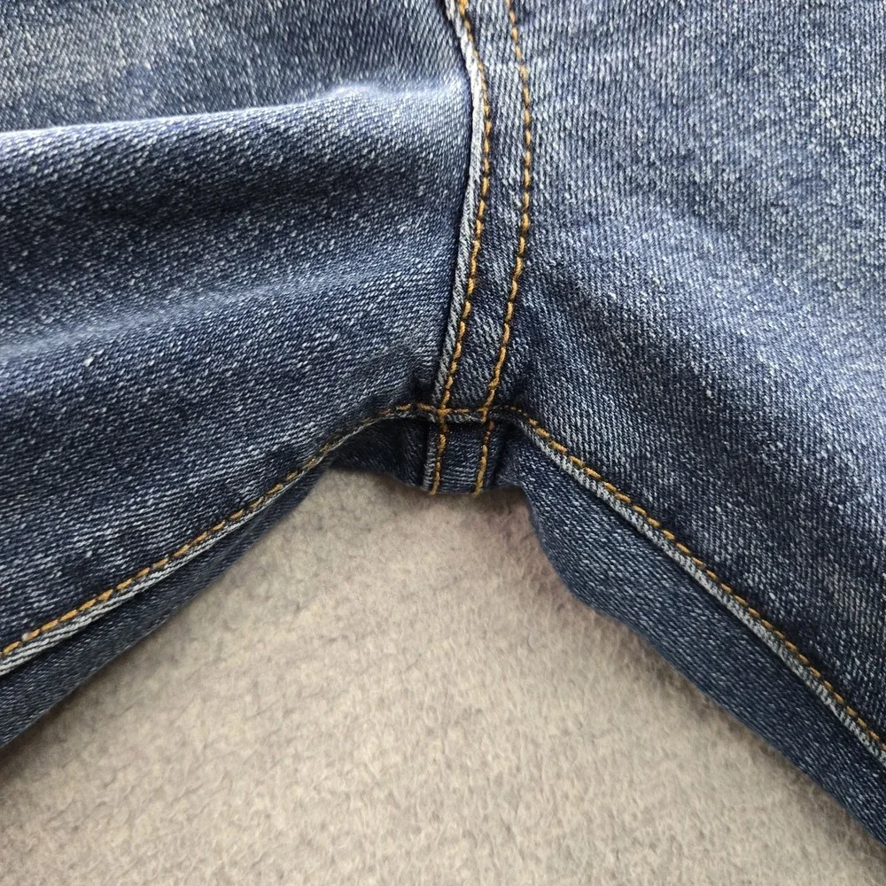 True Religion Men Jeans 32‎ Blue Denim Embroidered RICKY Relaxed Straight
